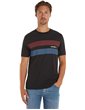 Tommy Hilfiger t shirt uomo regular fit 1985 collection con logo black mw0mw34378-bds
