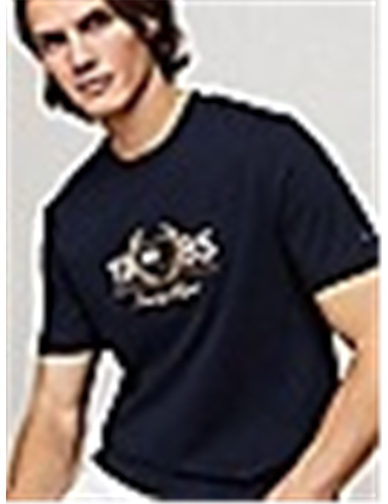 Tommy Hilfiger t shirt con logo icon laurel desert sky mw0mw34421-dw5