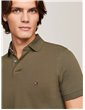 Tommy Hilfiger polo 1985 collection slim fit con bandierina army green mw0mw17771-rbn