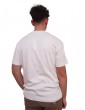 Calvin Klein t shirt uomo bianca comfort fit nano logo k10k112487-yaf