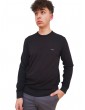 Calvin Klein maglia nera in cotone e seta k10k112742beh