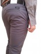 Calvin Klein pantalone chino slim con cintura grigio scuro k10k110979pcx