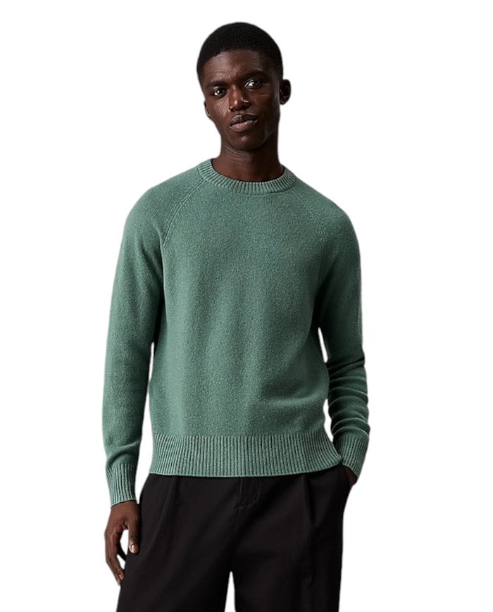 Calvin Klein Maglione di lana dark forest k10k113031